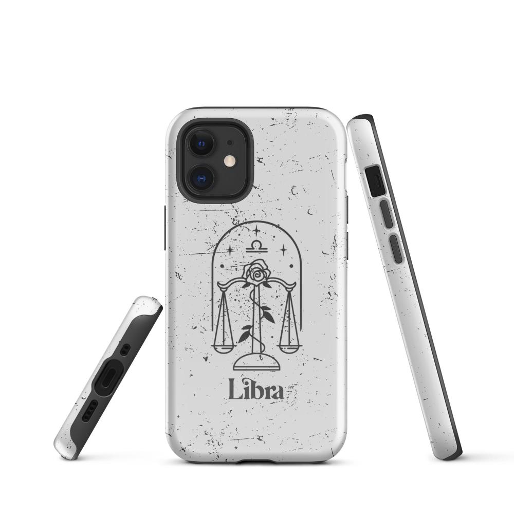 Libra Zodiac iPhone 12 mini Tough Case - Glossy Finish - https://ascensionemporium.net
